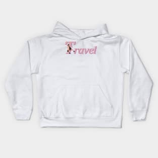 Travelling my way to your heart Kids Hoodie